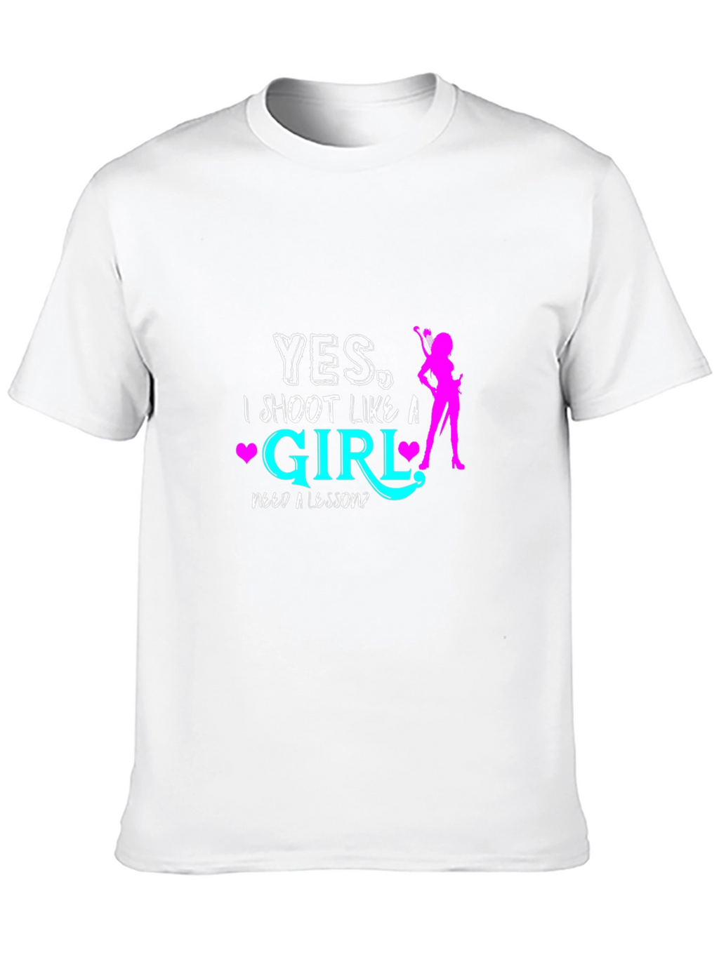 I Shoot Like a Girl Graphic Tee