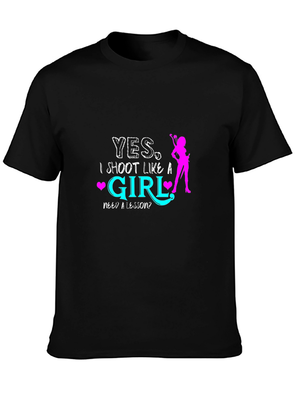 I Shoot Like a Girl Graphic Tee