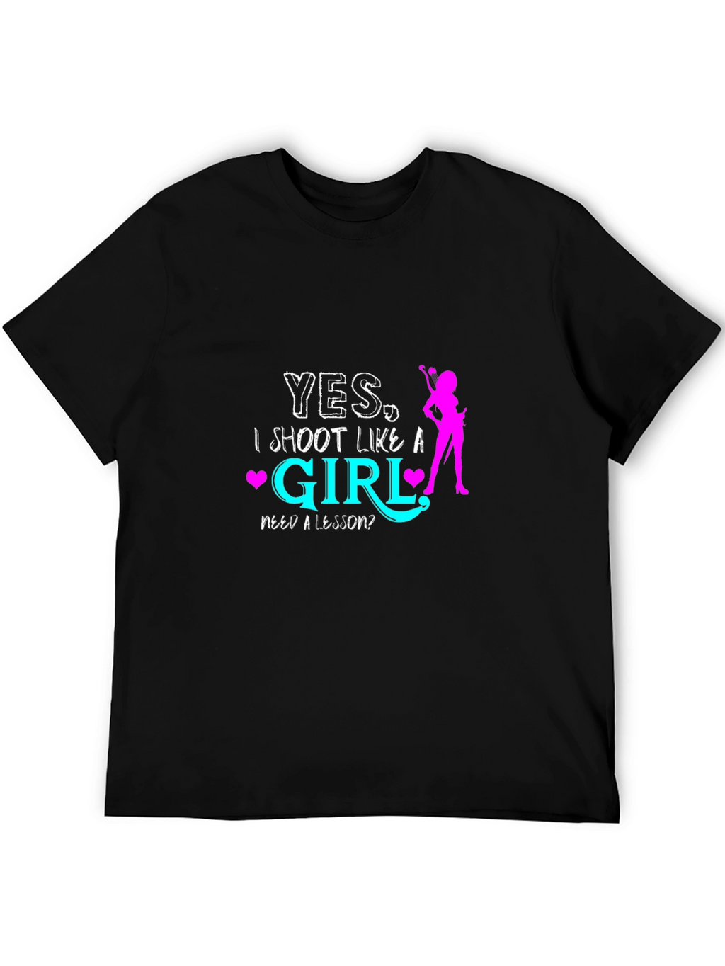 I Shoot Like a Girl Graphic Tee
