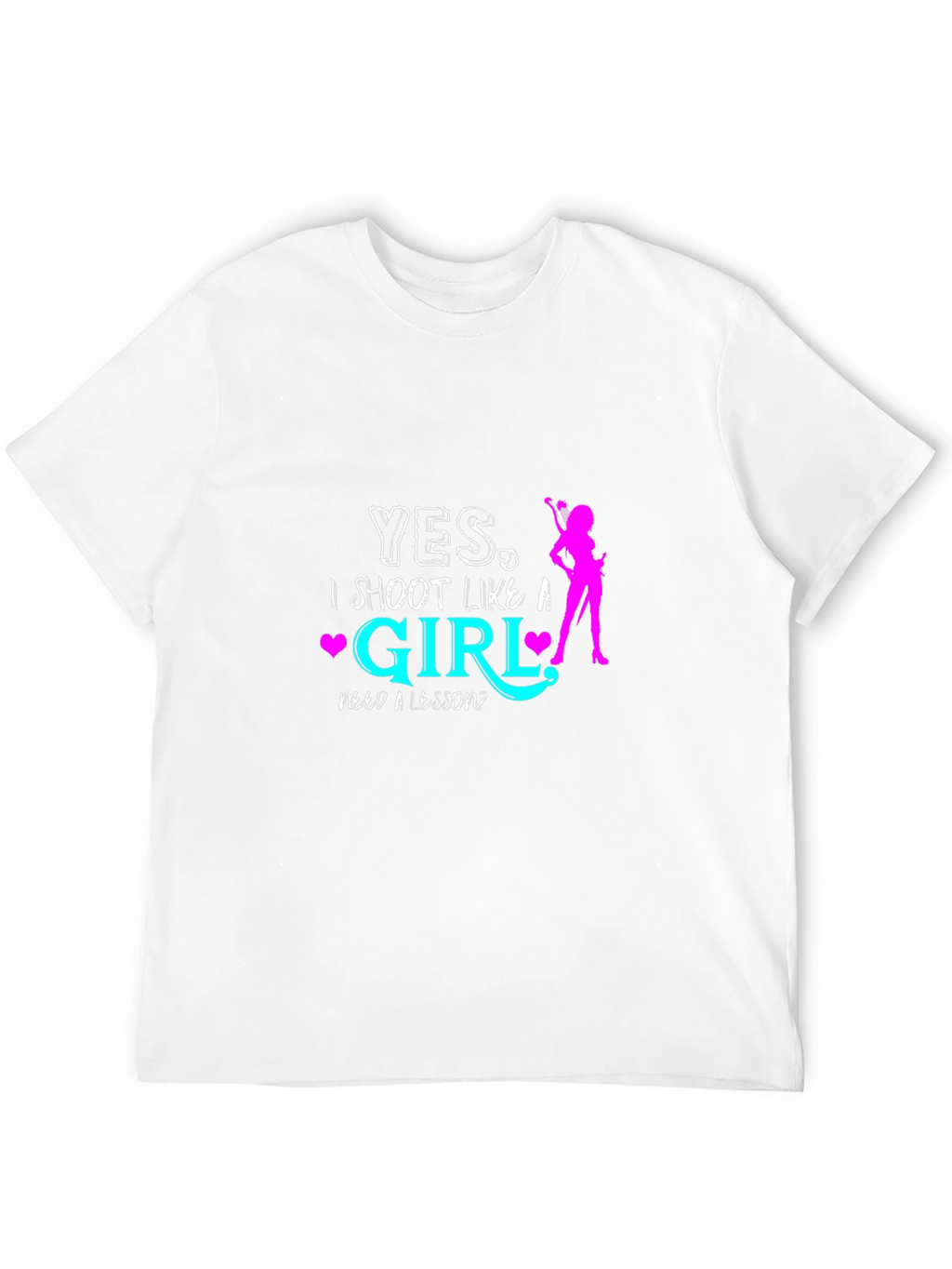 I Shoot Like a Girl Graphic Tee
