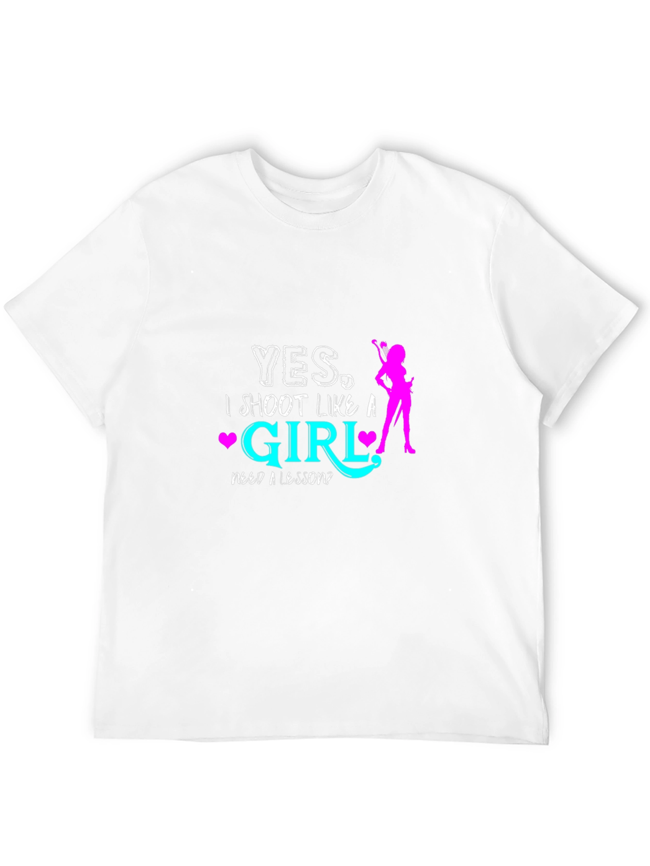 I Shoot Like a Girl Graphic Tee