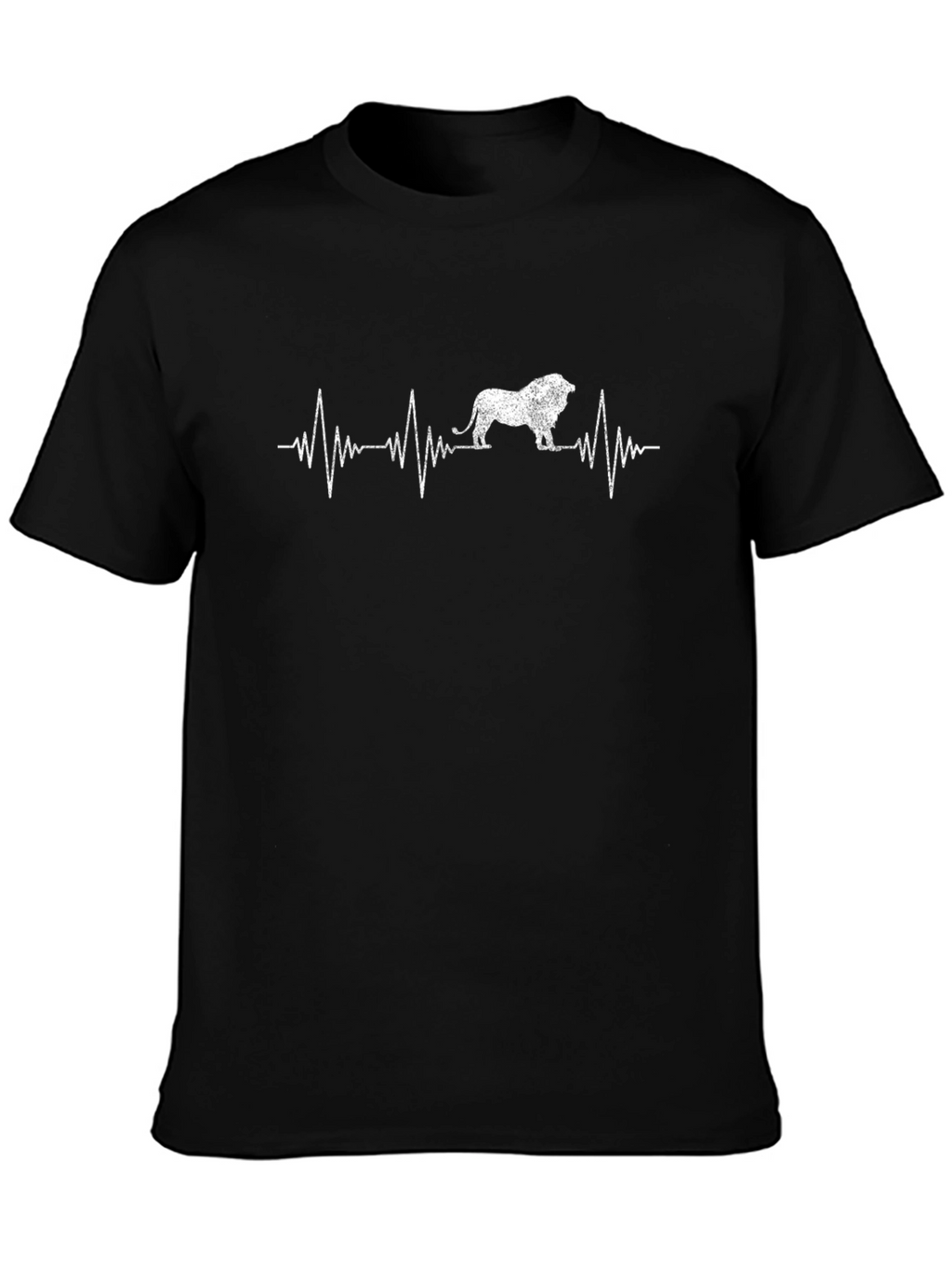 Lion Heartbeat Graphic T-Shirt