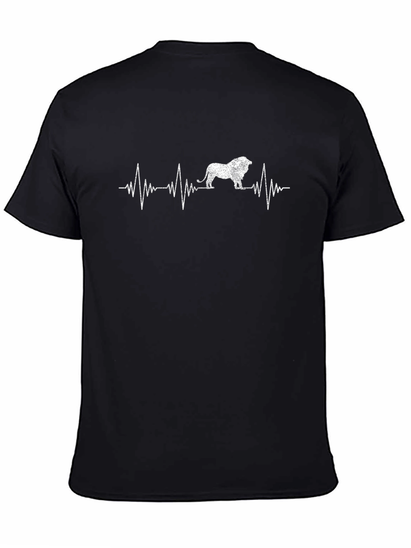 Lion Heartbeat Graphic T-Shirt
