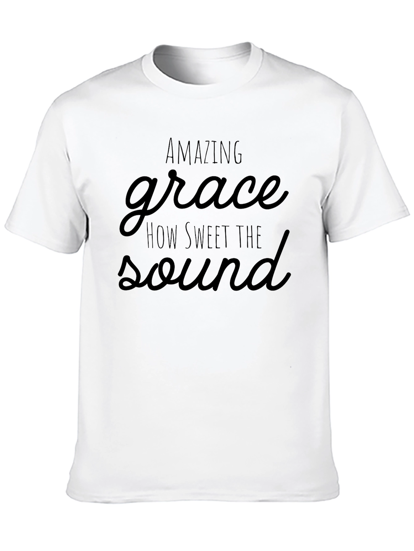 Amazing Grace Graphic T-Shirt - Soft Cotton Blend