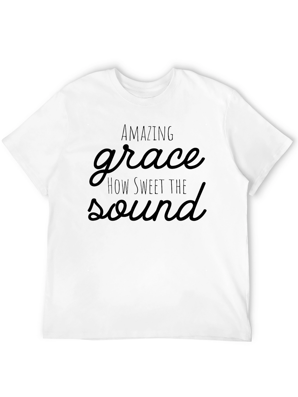 Amazing Grace Graphic T-Shirt - Soft Cotton Blend