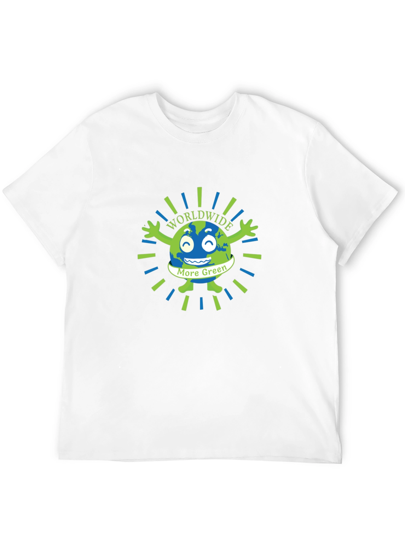 Eco-Friendly Graphic Tee - Worldwide More Green