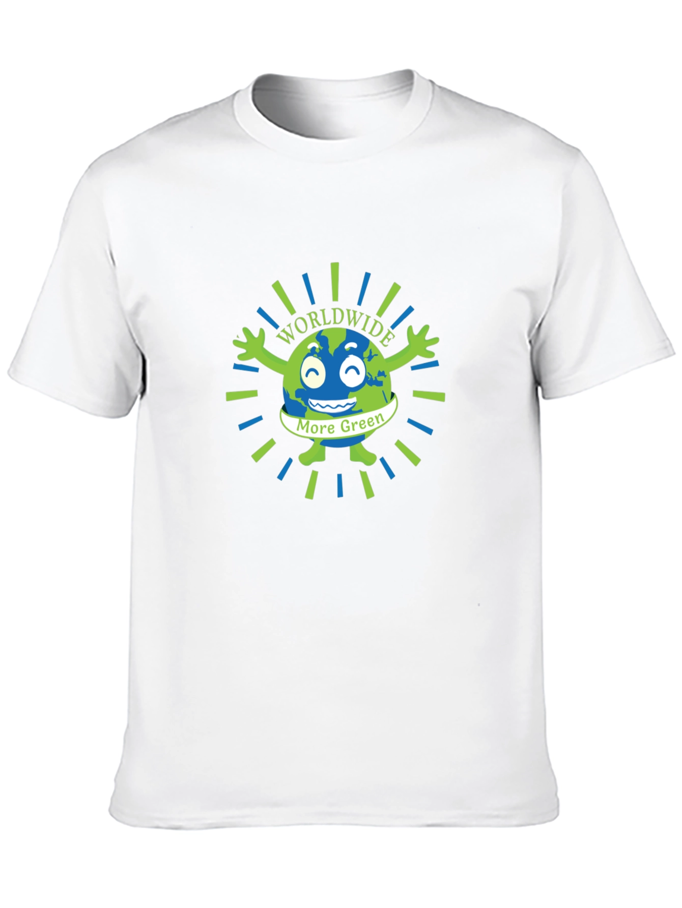 Eco-Friendly Graphic Tee - Worldwide More Green