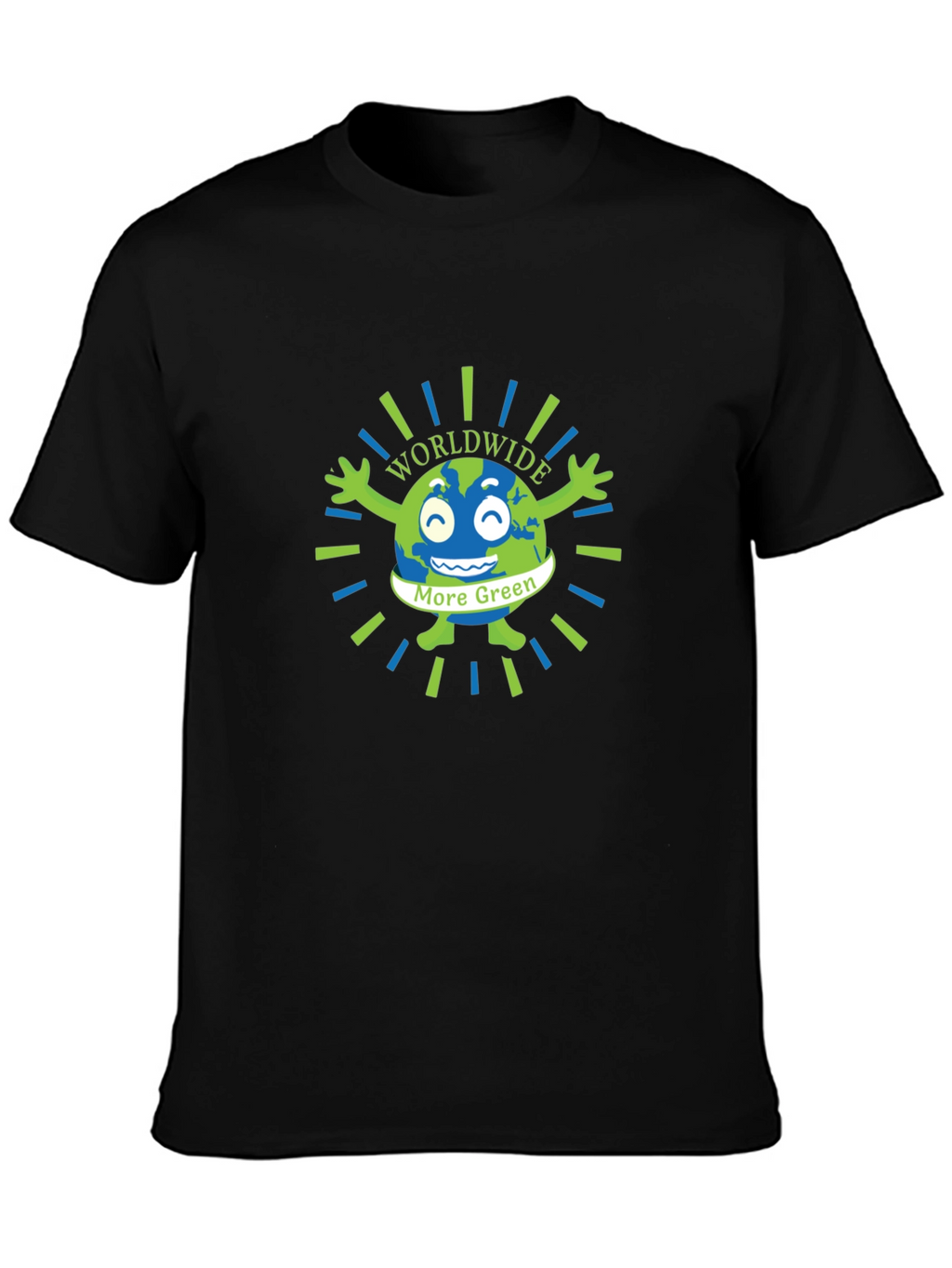 Eco-Friendly Graphic Tee - Worldwide More Green