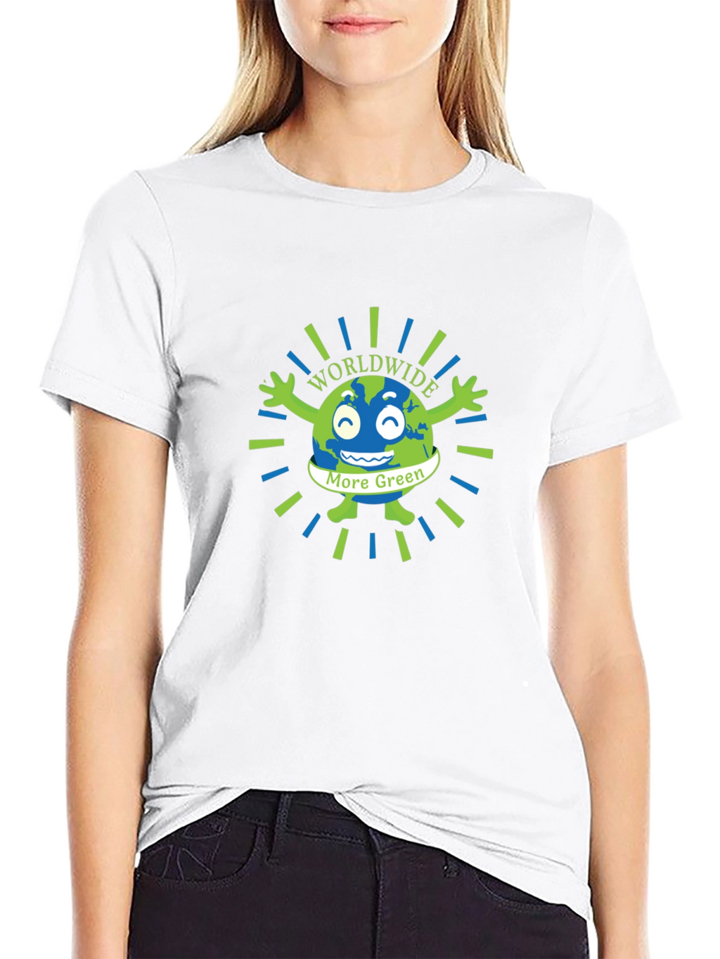 Eco-Friendly Graphic Tee - Worldwide More Green
