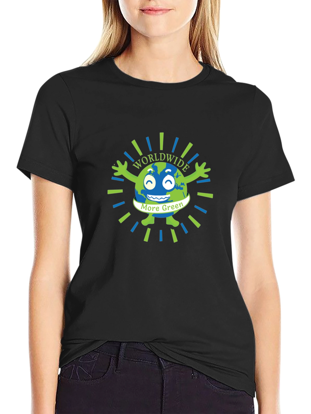 Eco-Friendly Graphic Tee - Worldwide More Green