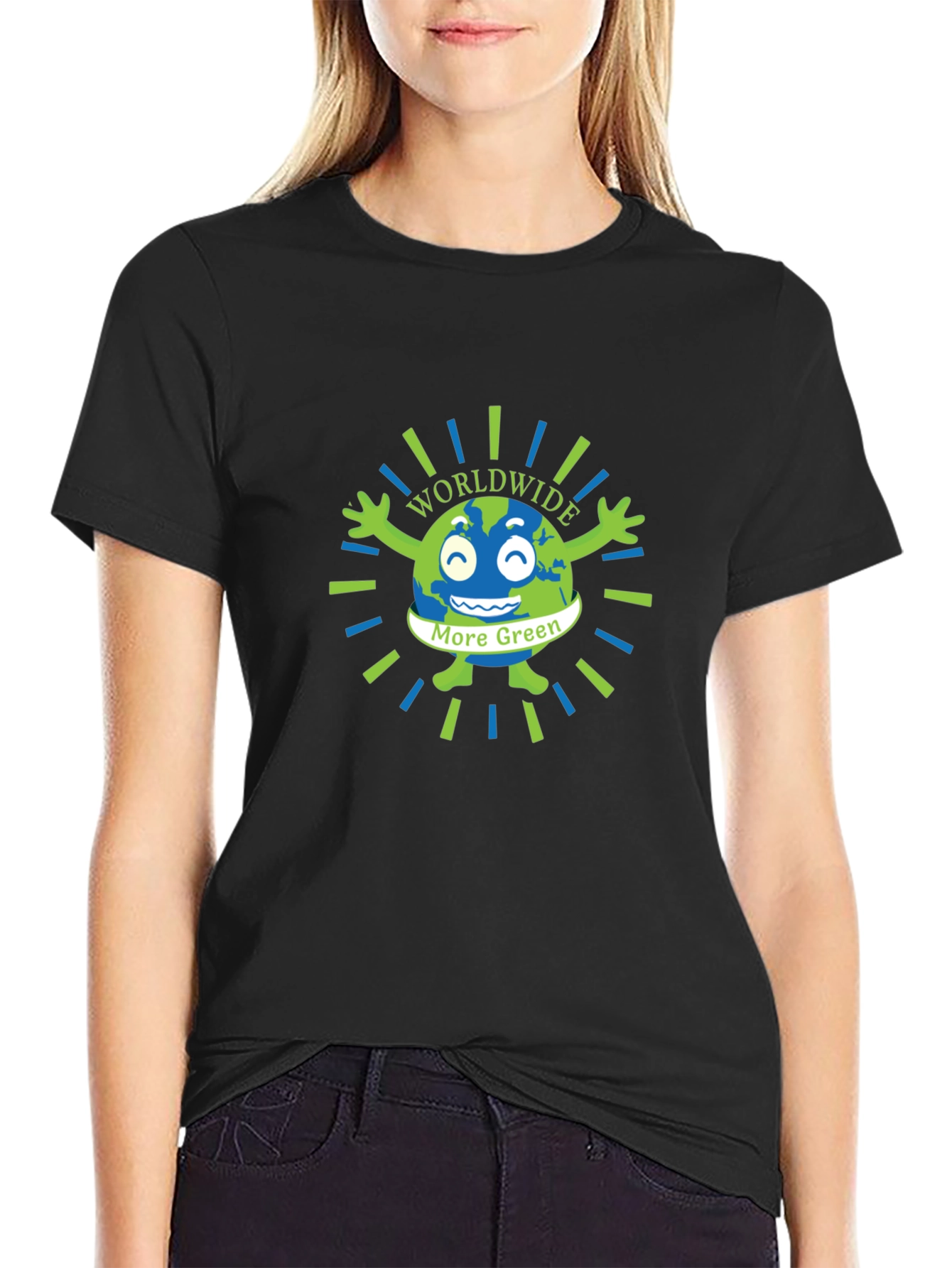 Eco-Friendly Graphic Tee - Worldwide More Green