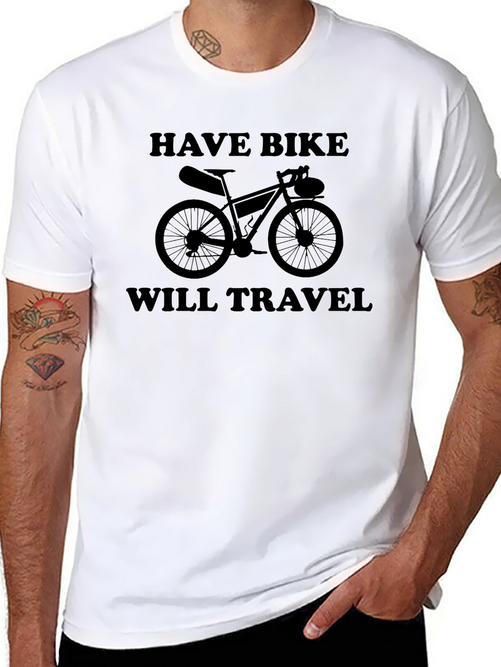 Have Bike Will Travel Graphic T-Shirt