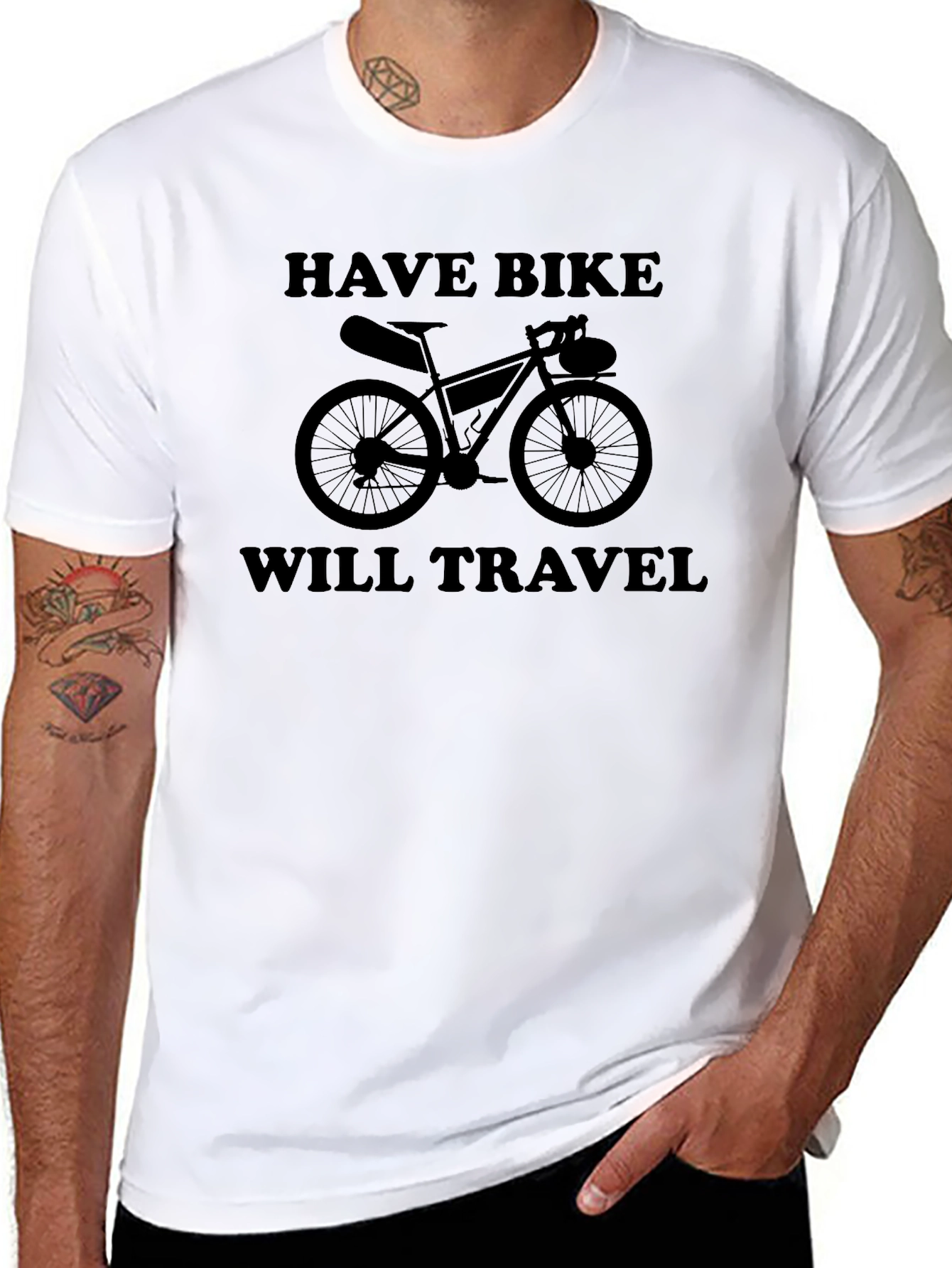Have Bike Will Travel Graphic T-Shirt