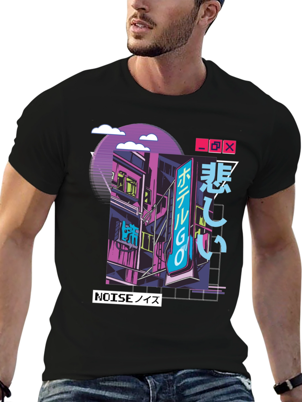 Retro Japanese Vaporwave Graphic Tee