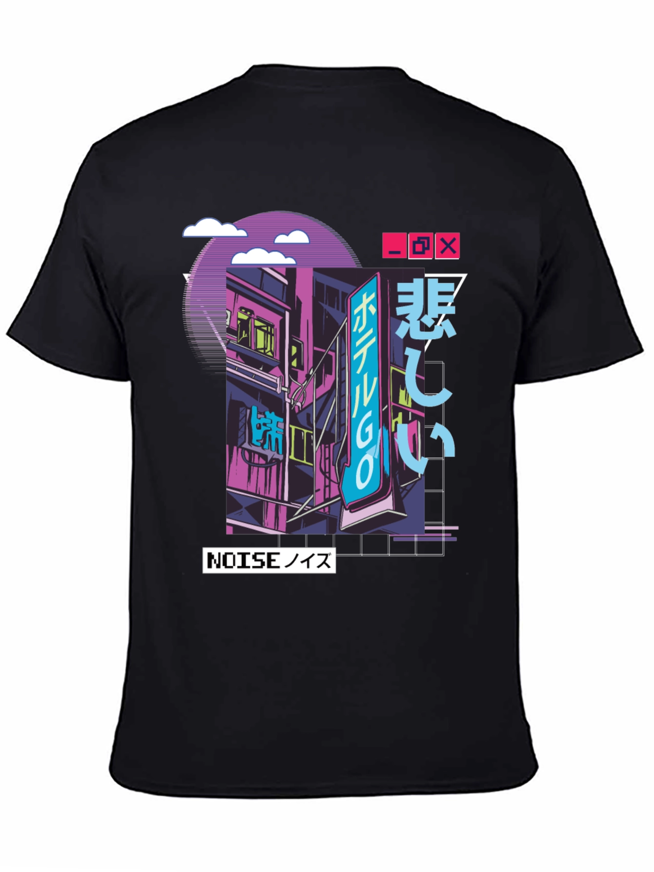 Retro Japanese Vaporwave Graphic Tee