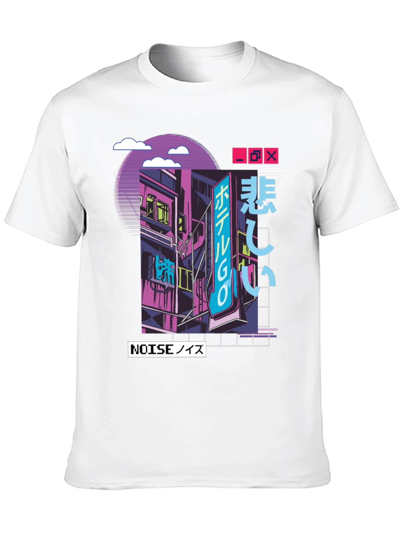 Retro Japanese Vaporwave Graphic Tee