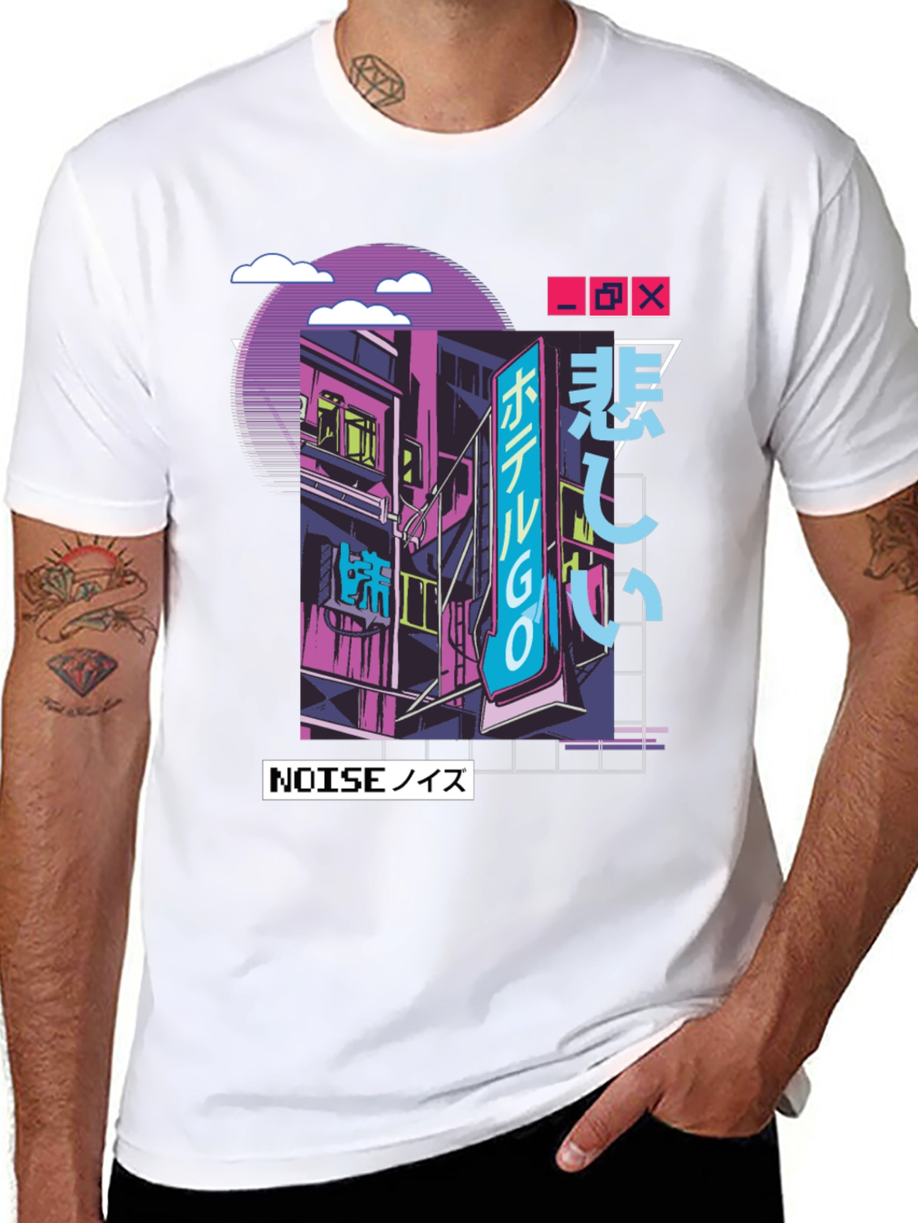 Retro Japanese Vaporwave Graphic Tee