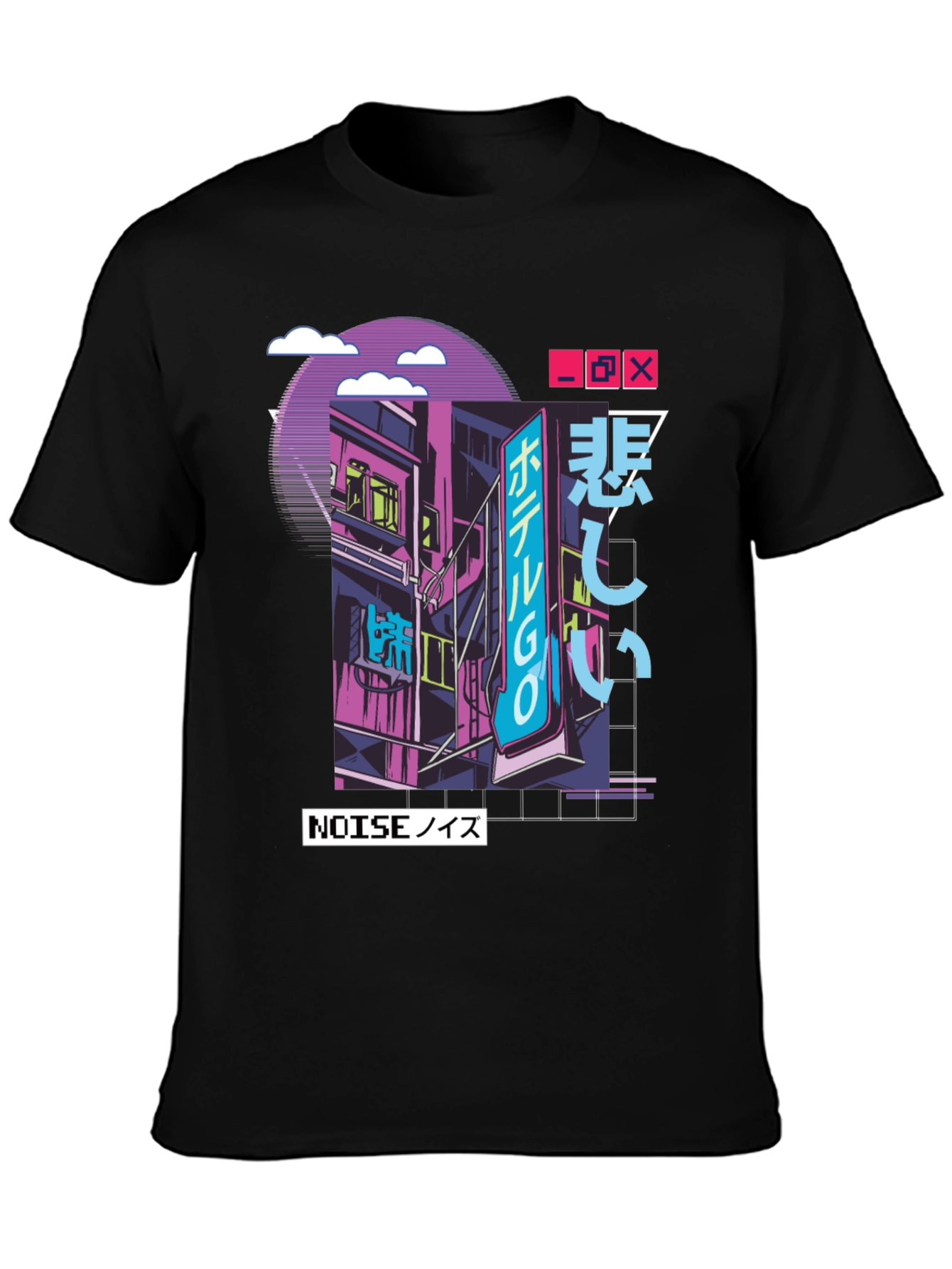 Retro Japanese Vaporwave Graphic Tee