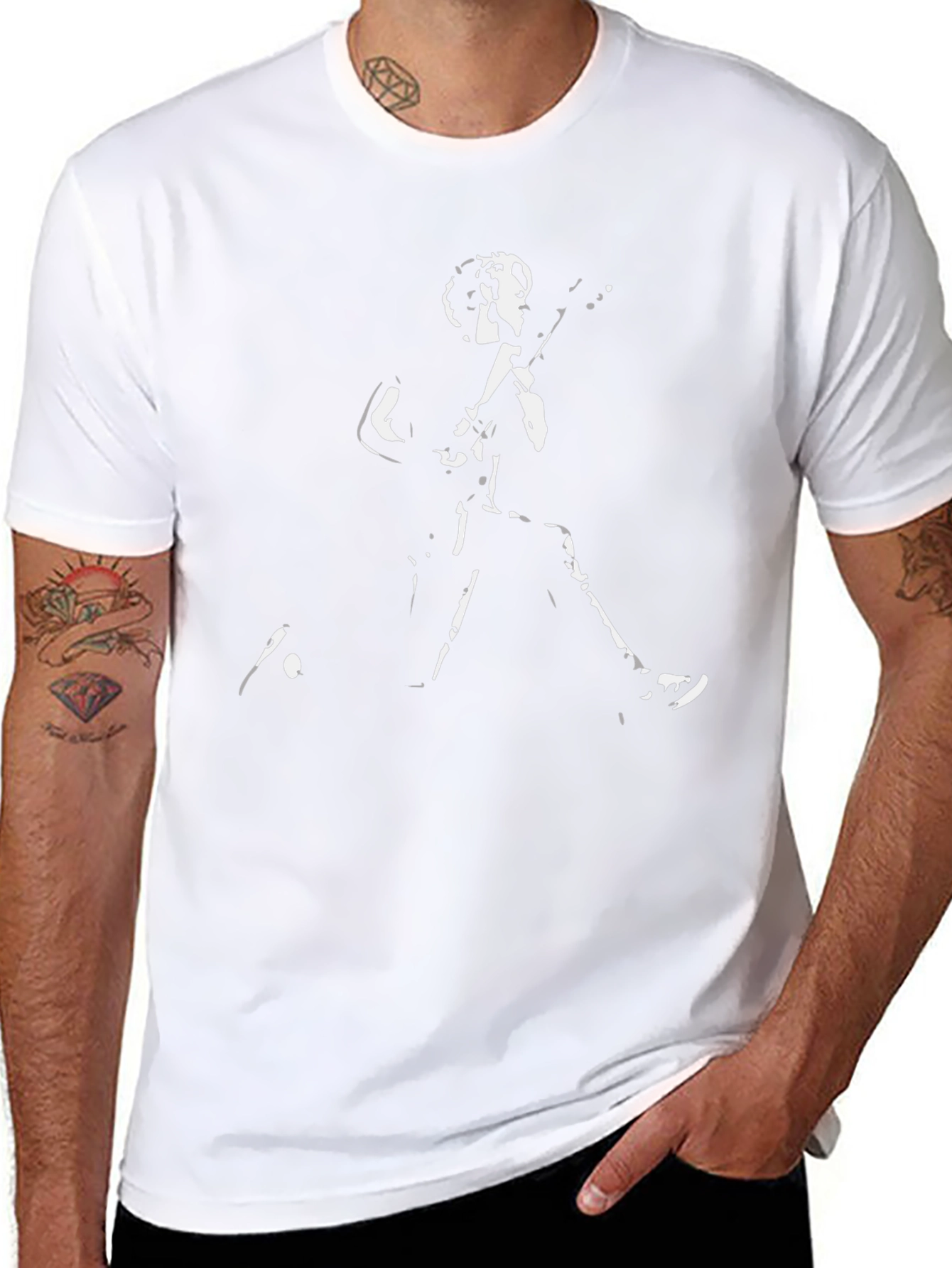 Guitarist Graphic Tee - Rock On!