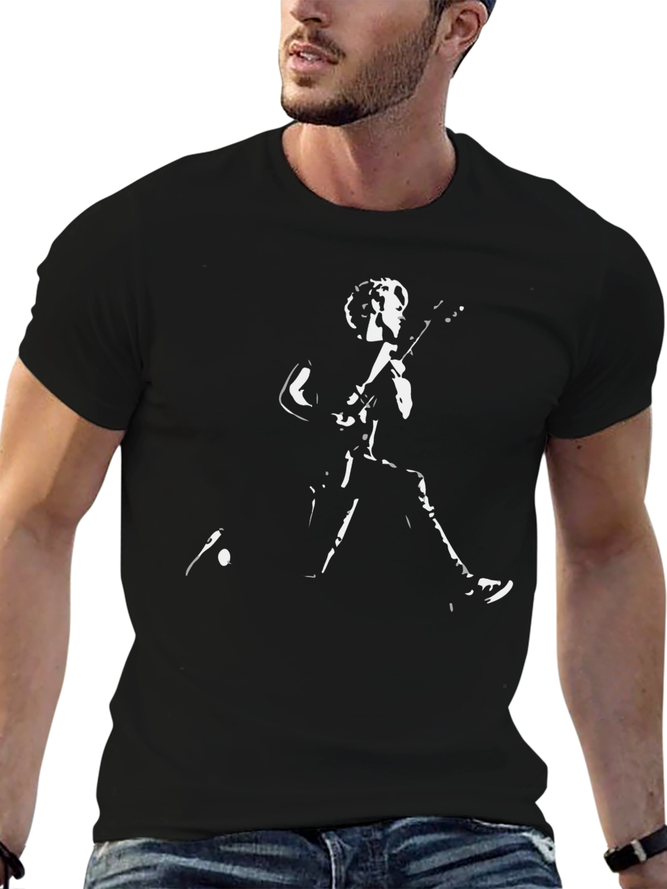 Guitarist Graphic Tee - Rock On!