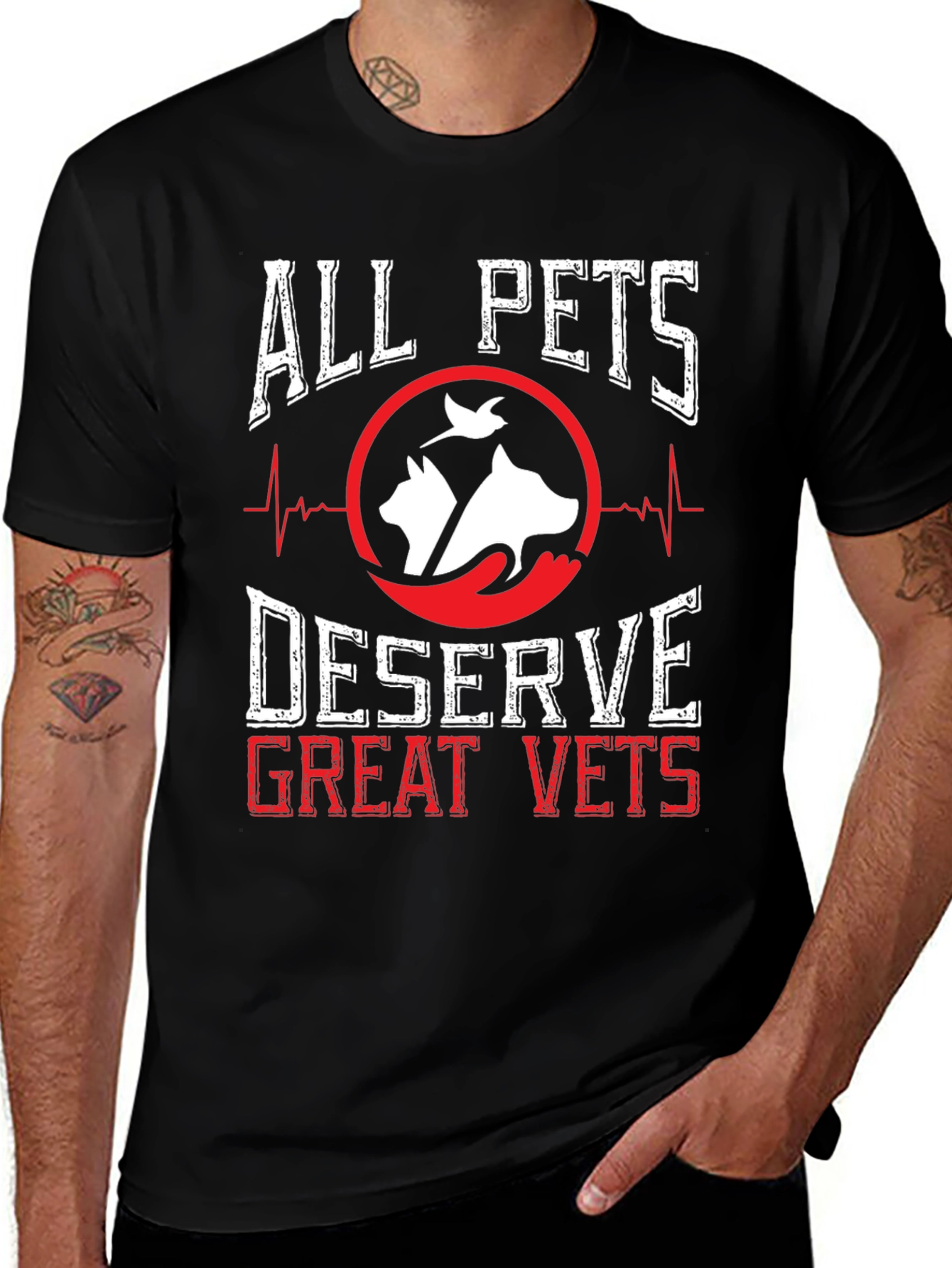 All Pets Deserve Great Vets T-Shirt