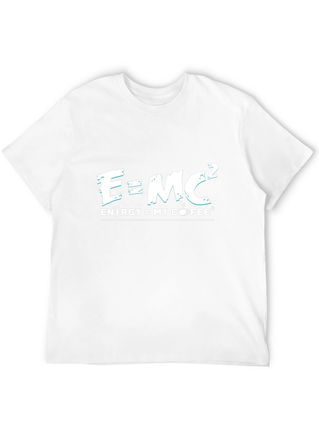 E=MC2 Energy Coffee T-Shirt - Science Humor Tee