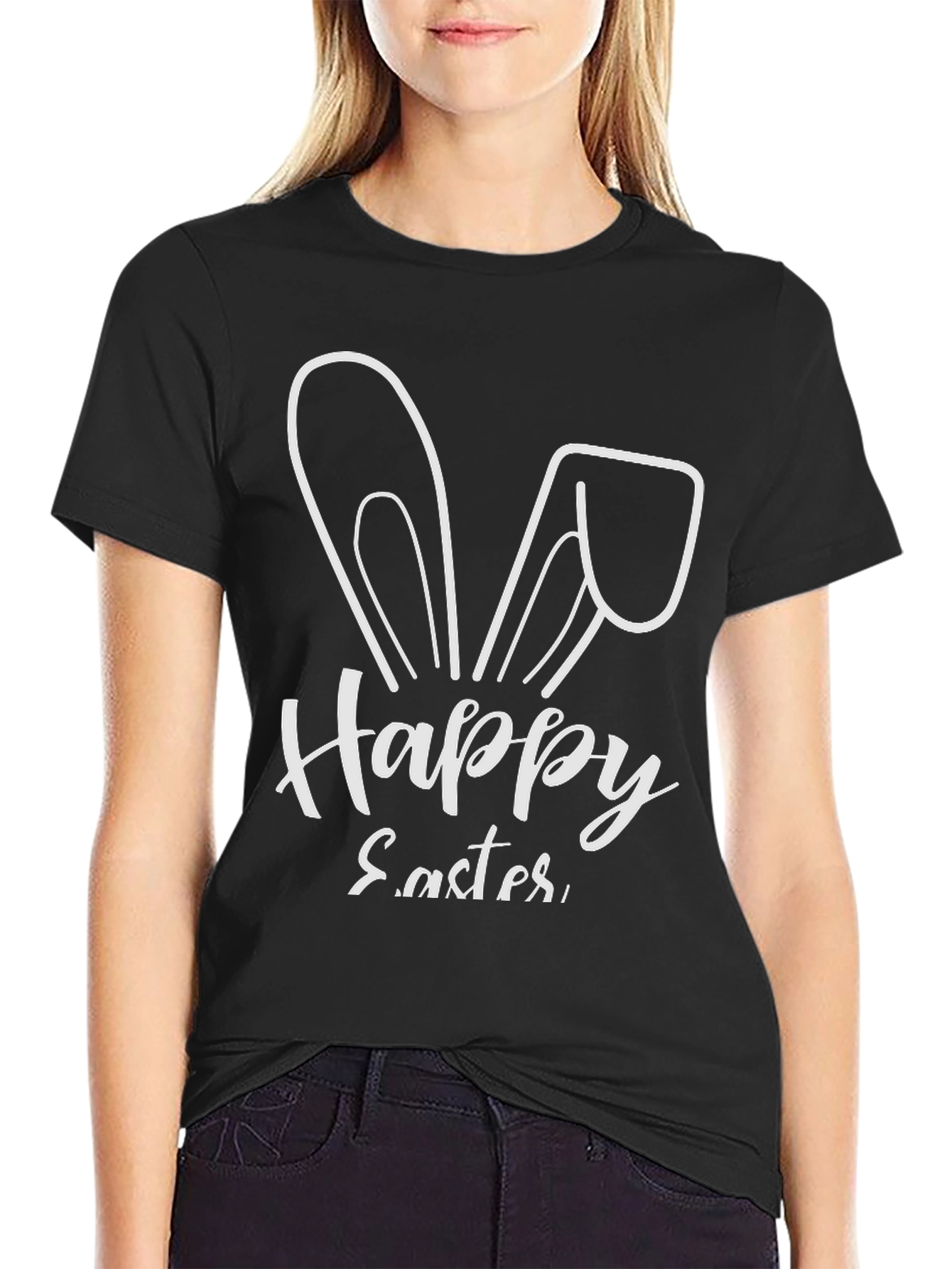 Happy Easter Bunny Ears T-Shirt