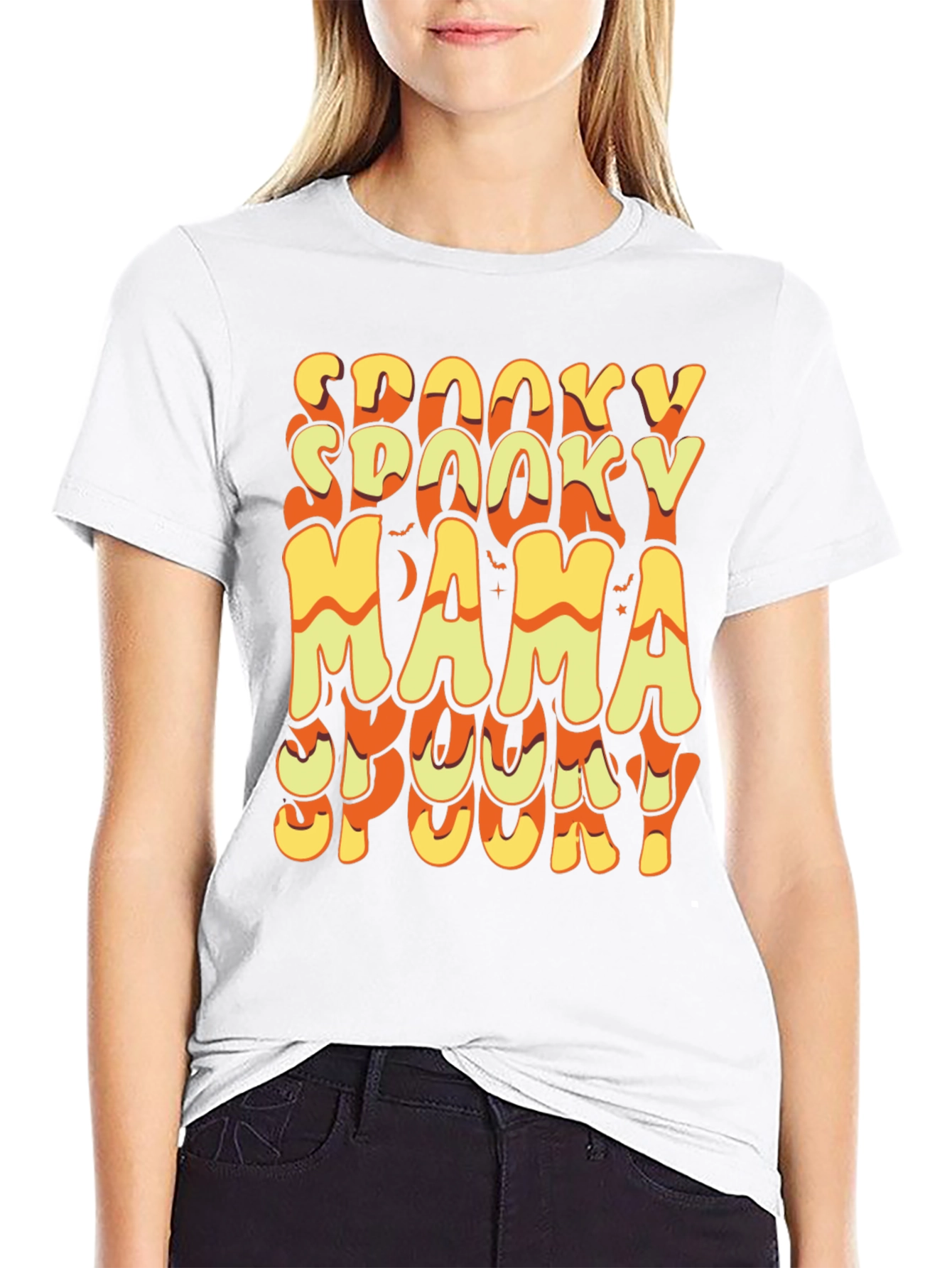 Spooky Mama Halloween T-Shirt