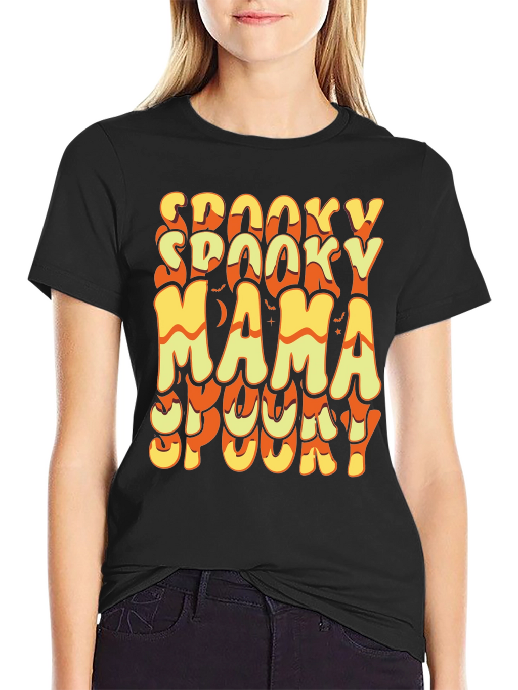 Spooky Mama Halloween T-Shirt