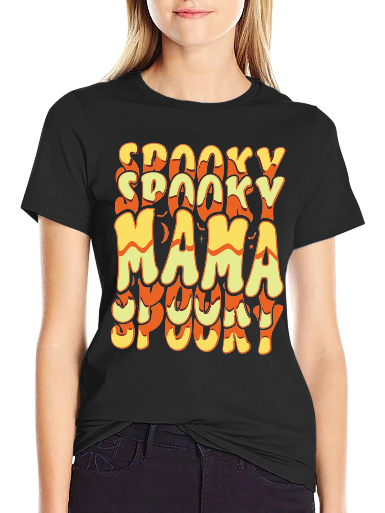 Spooky Mama Halloween T-Shirt