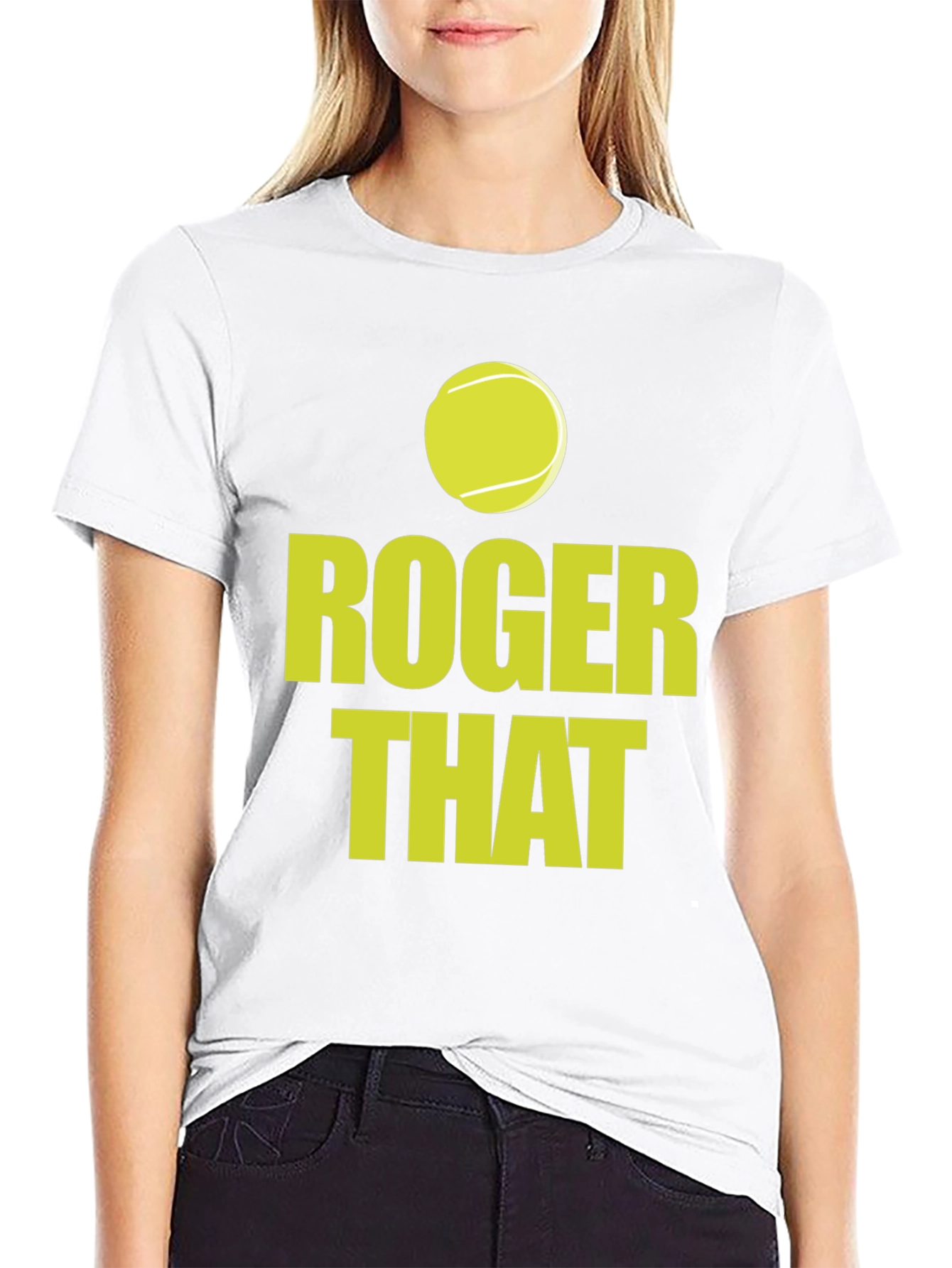 Roger That Tennis T-Shirt - Ace Your Style!