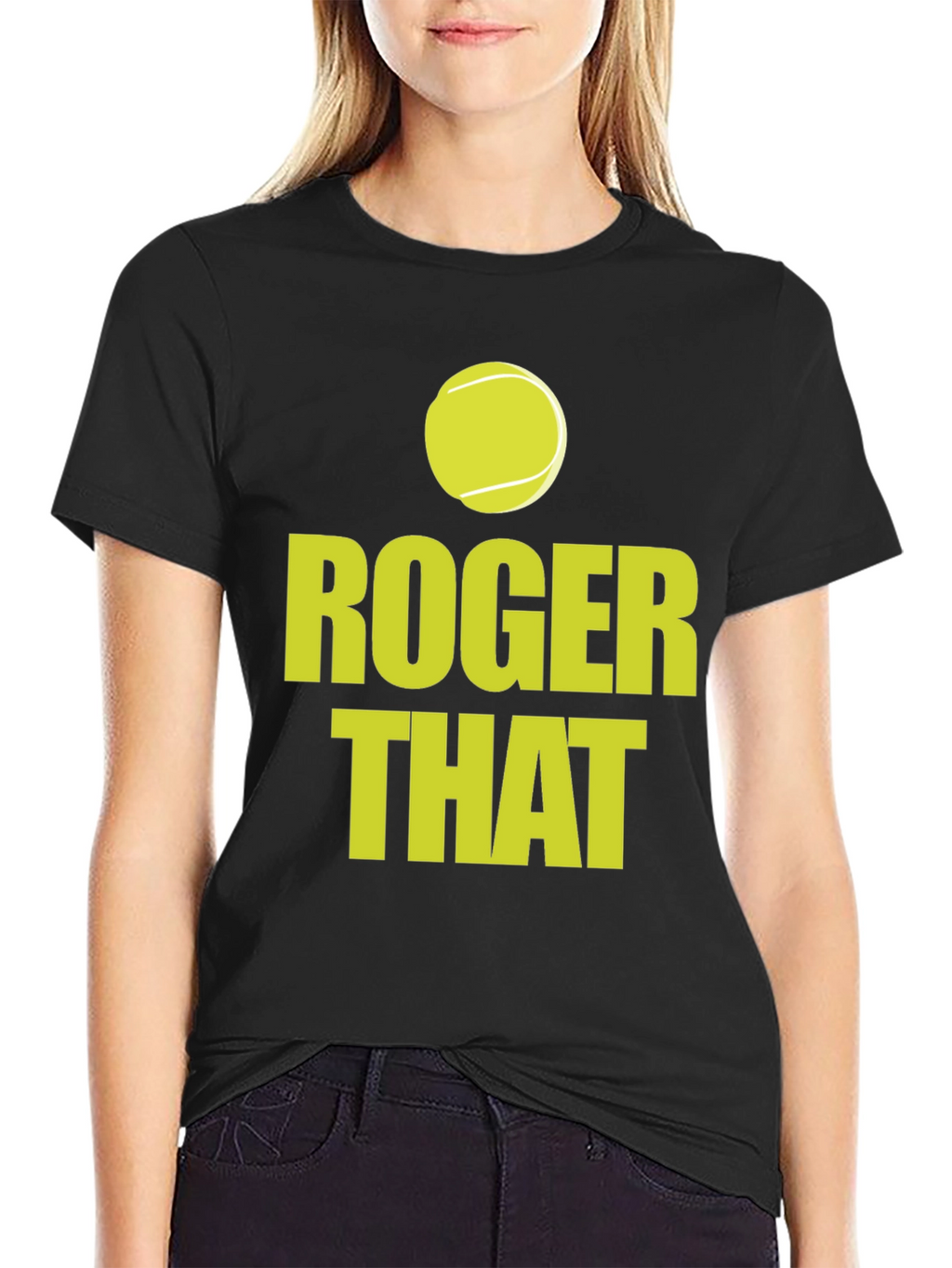 Roger That Tennis T-Shirt - Ace Your Style!