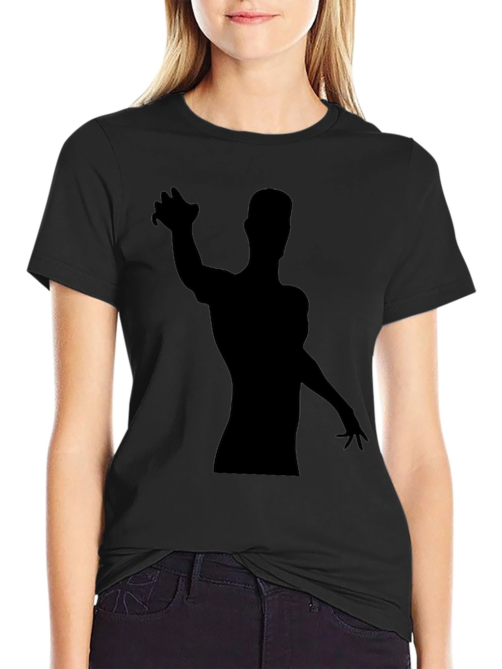 Zombie Graphic Black T-Shirt - Halloween Ready!