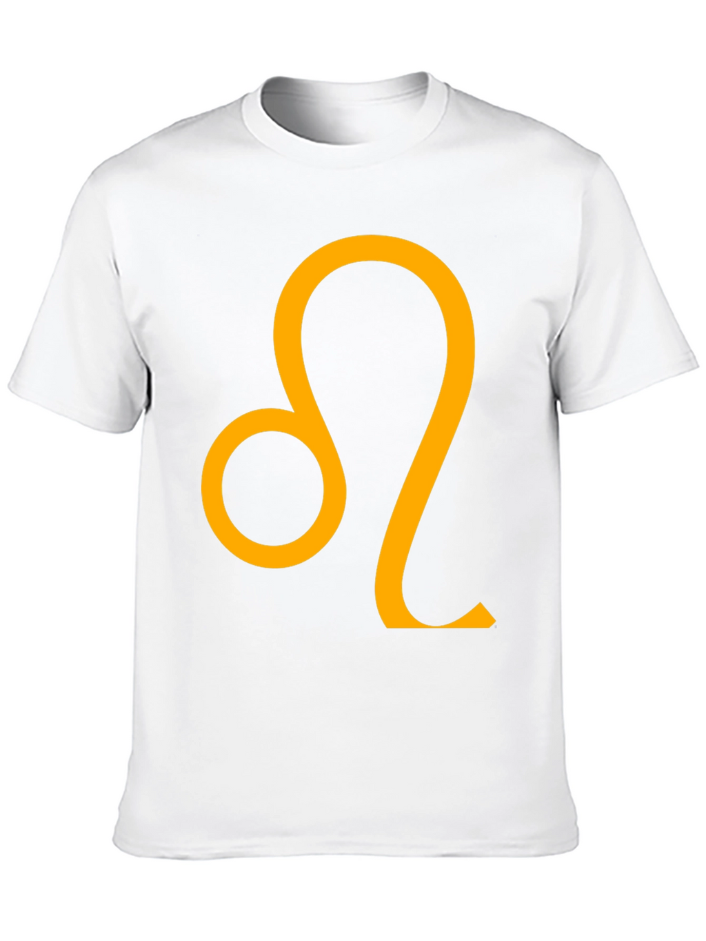 Leo Zodiac Sign Black T-Shirt