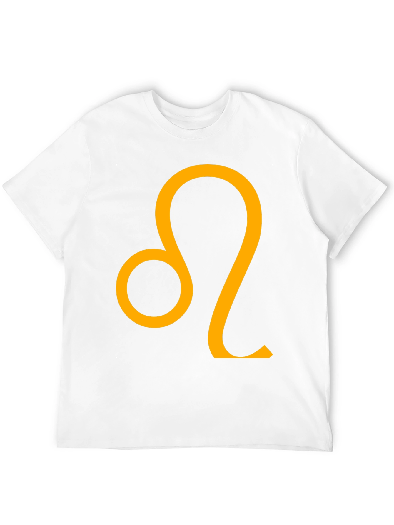 Leo Zodiac Sign Black T-Shirt