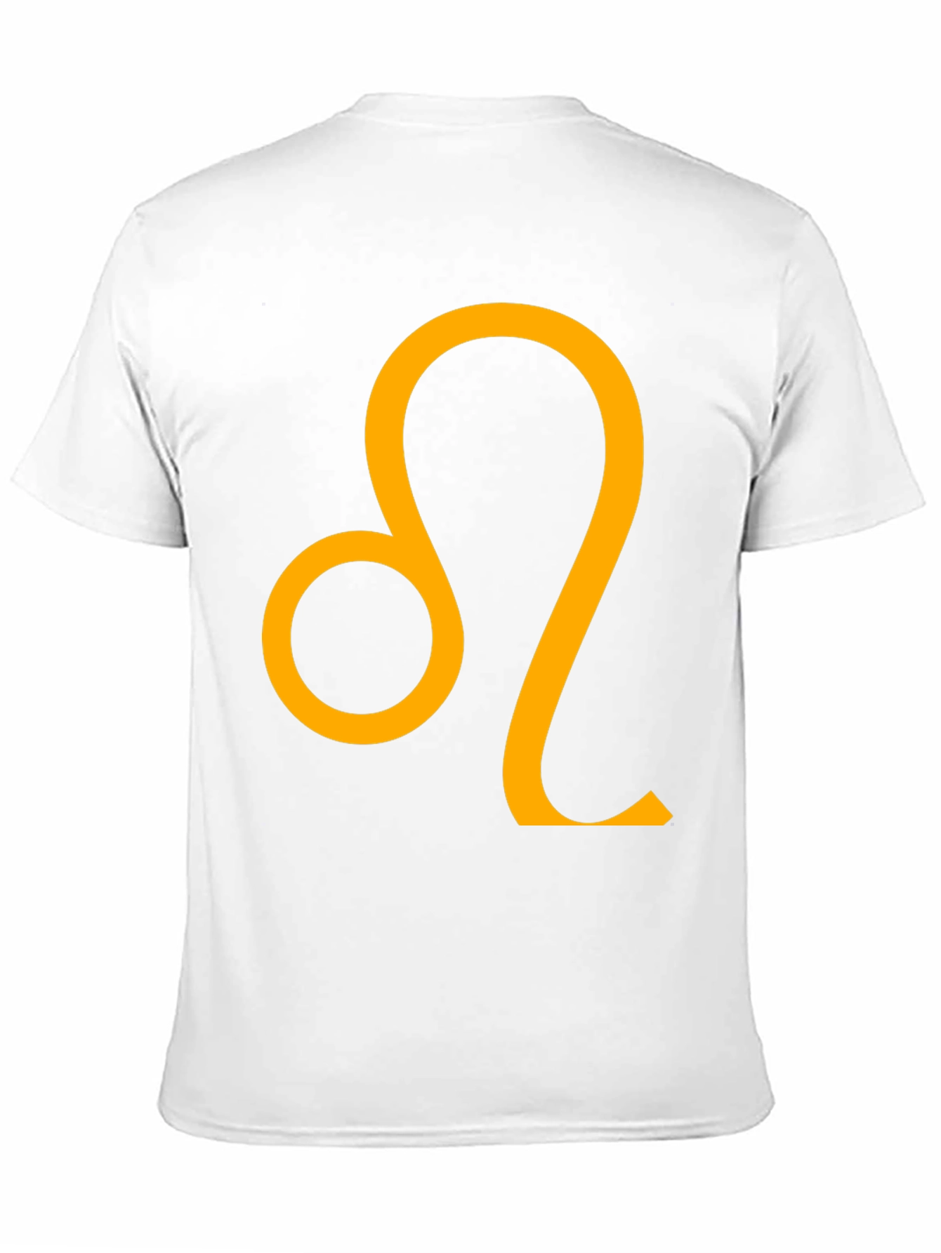Leo Zodiac Sign Black T-Shirt