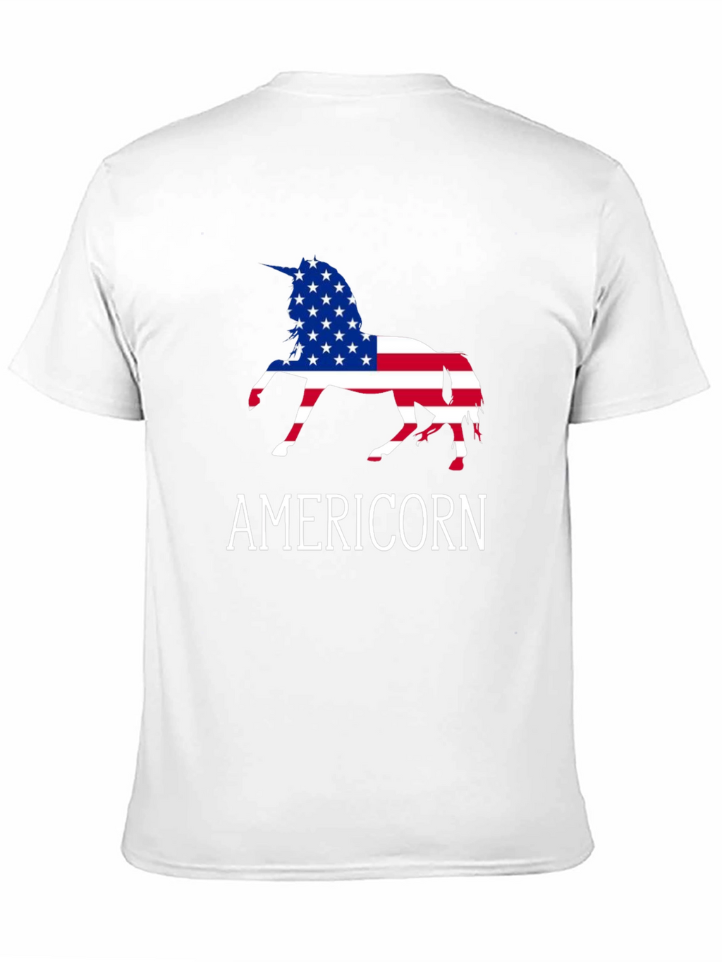 Americorn USA Flag Unicorn T-Shirt