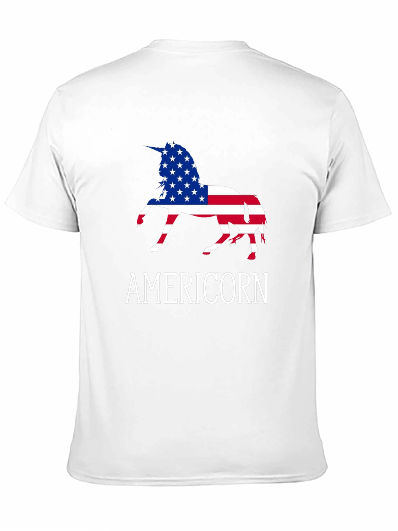Americorn USA Flag Unicorn T-Shirt