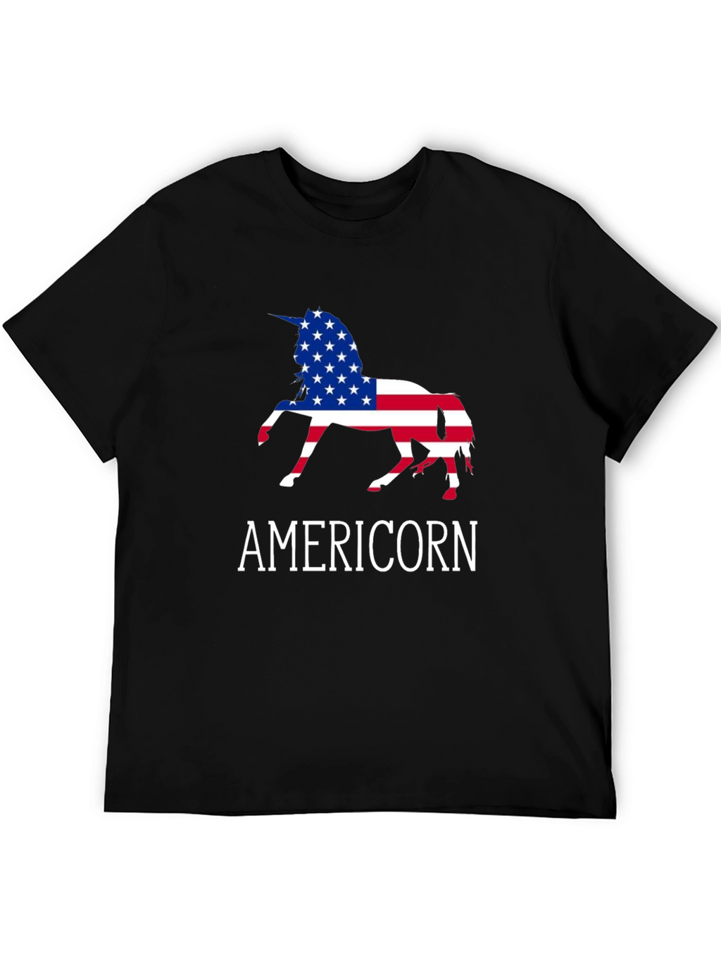 Americorn USA Flag Unicorn T-Shirt