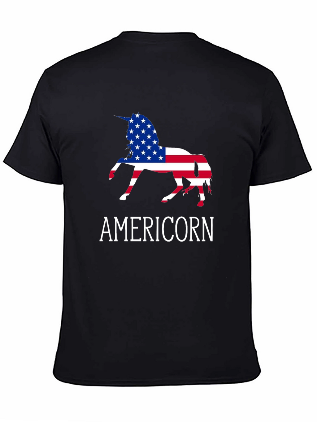 Americorn USA Flag Unicorn T-Shirt