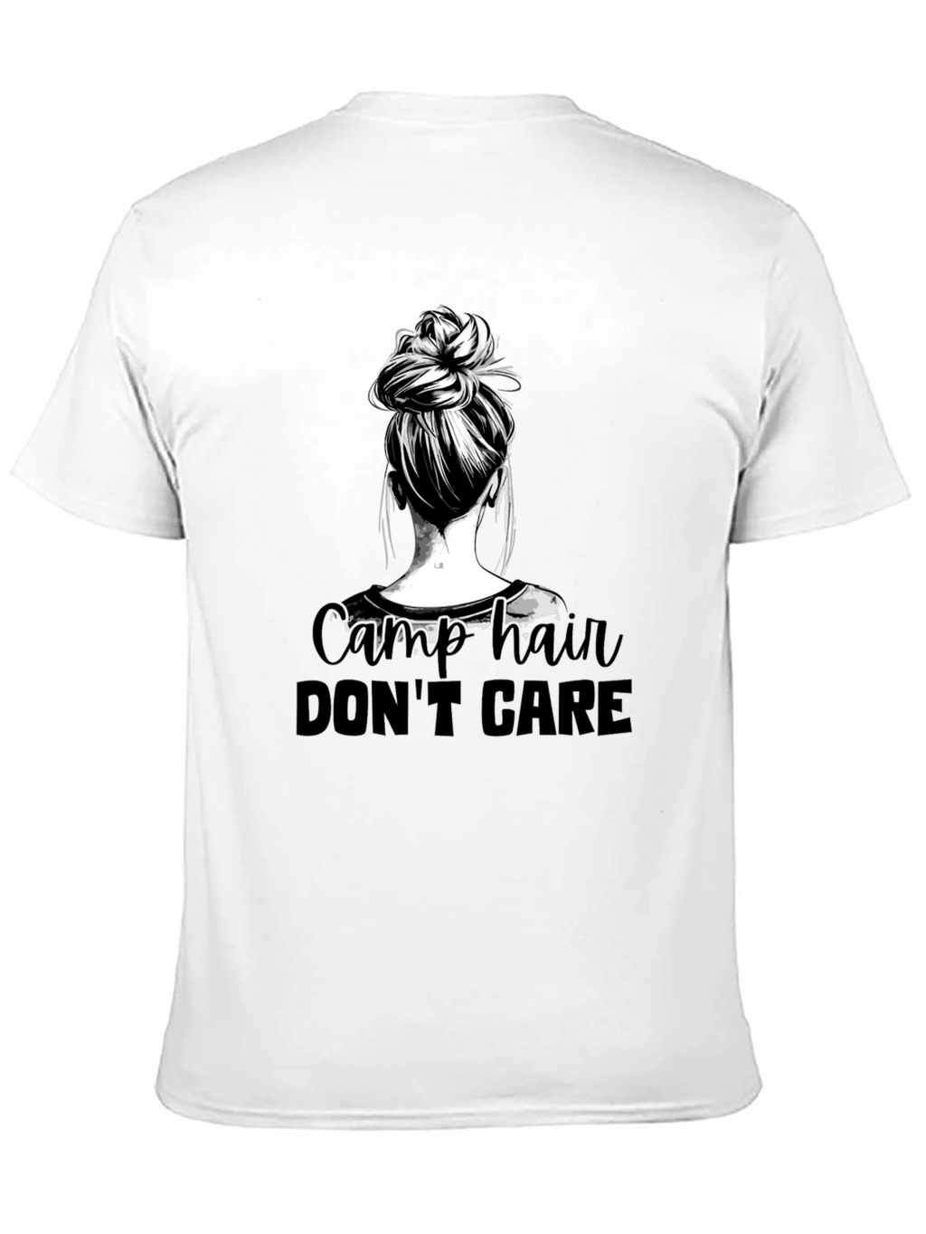 Camp Hair Dont Care Graphic Tee