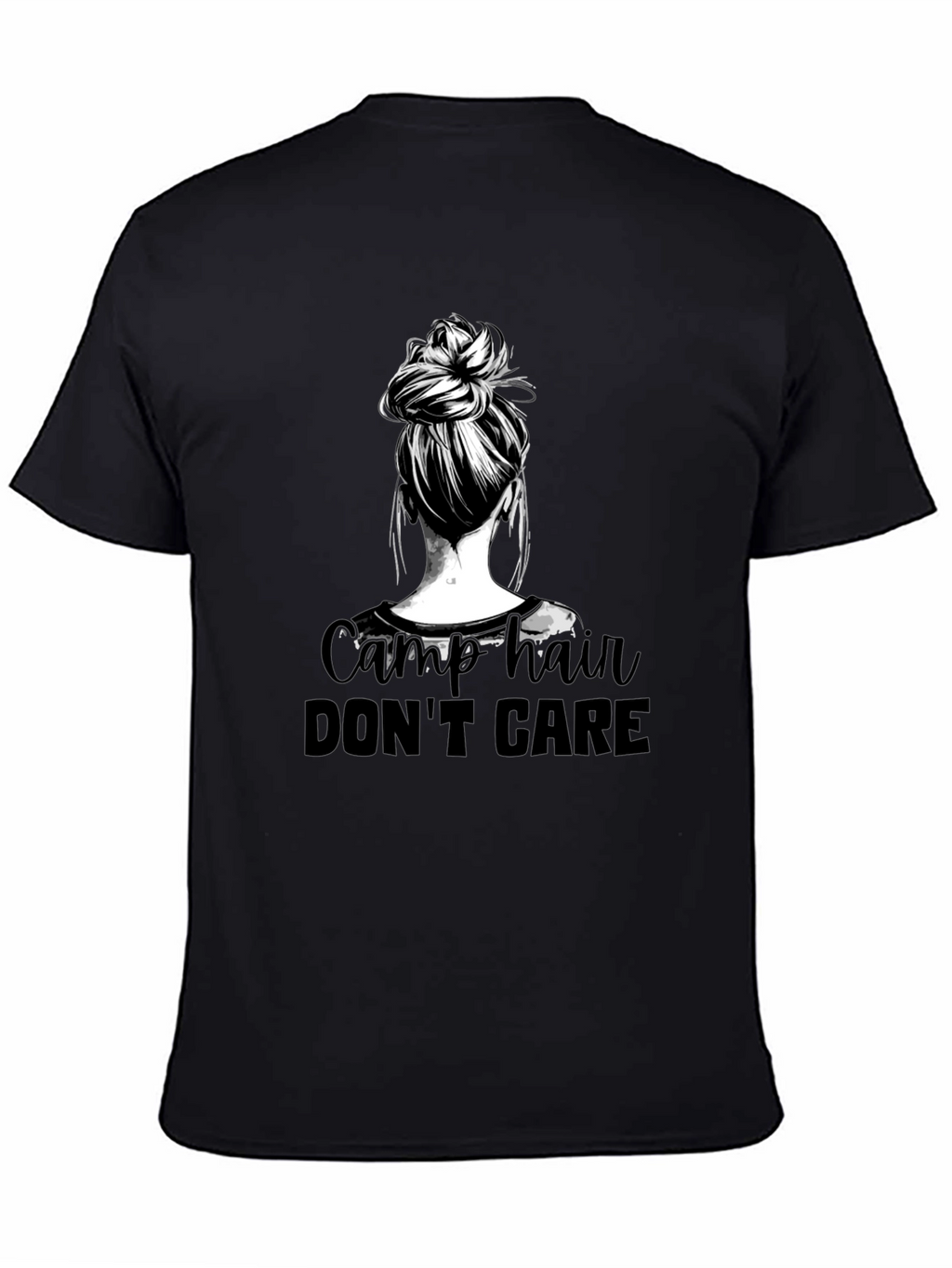Camp Hair Dont Care Graphic Tee