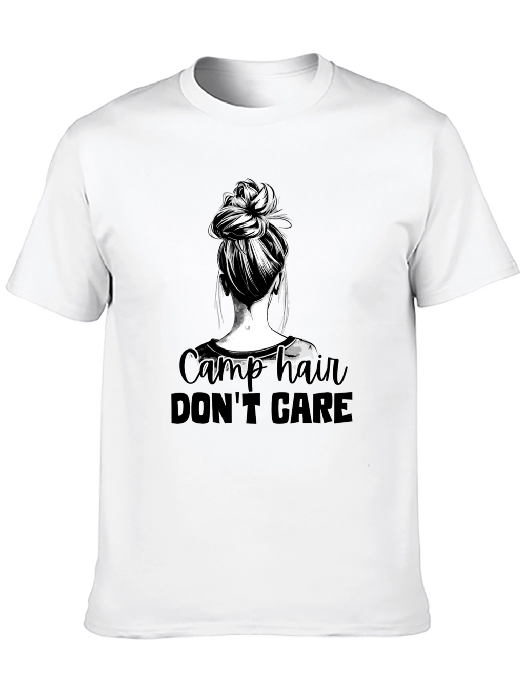 Camp Hair Dont Care Graphic Tee