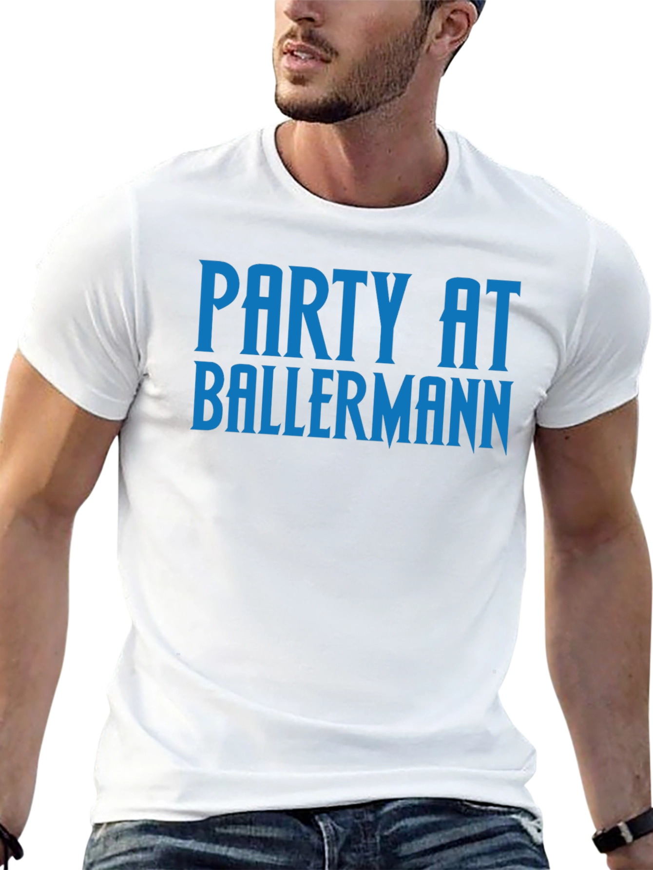 Party at Ballermann Mens Black T-Shirt