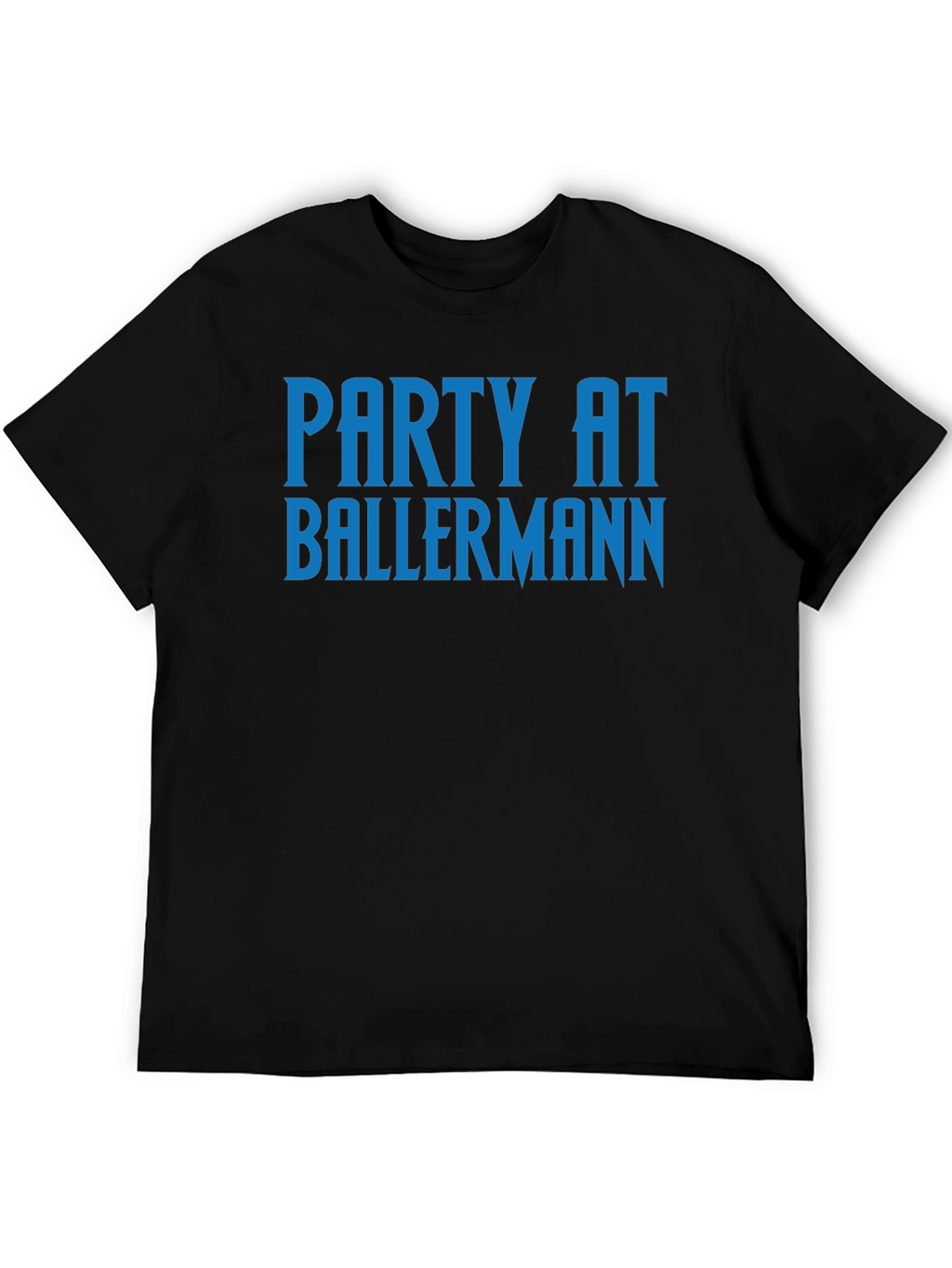 Party at Ballermann Mens Black T-Shirt