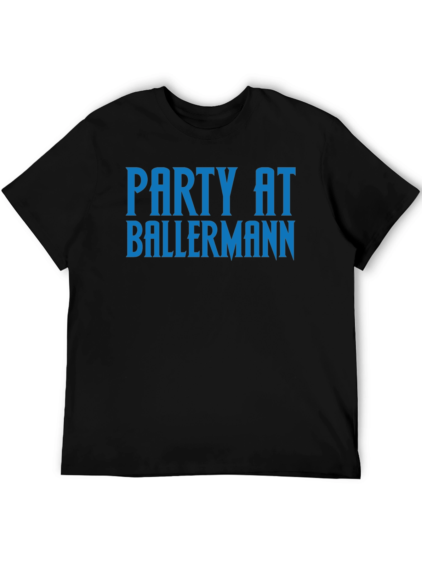 Party at Ballermann Mens Black T-Shirt