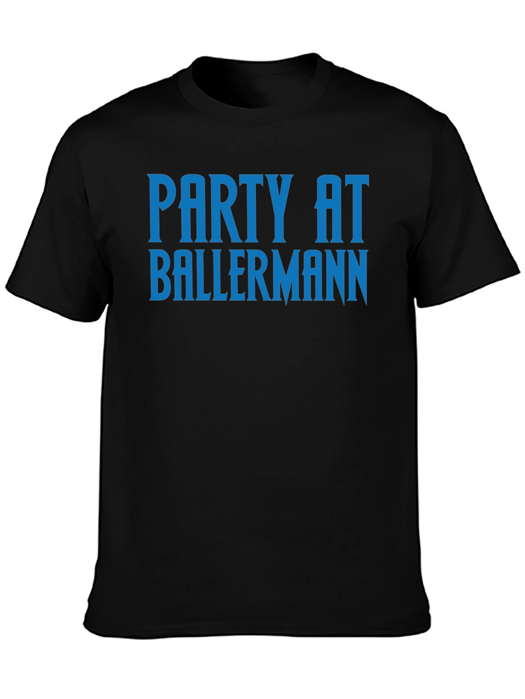 Party at Ballermann Mens Black T-Shirt