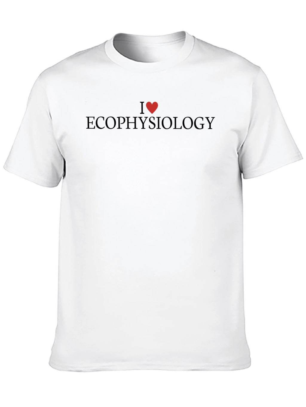 I Heart Ecophysiology Black T-Shirt