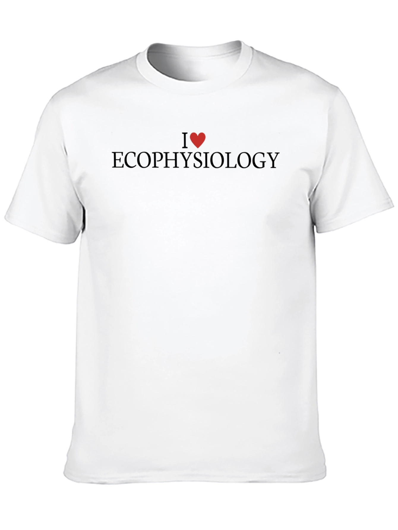 I Heart Ecophysiology Black T-Shirt