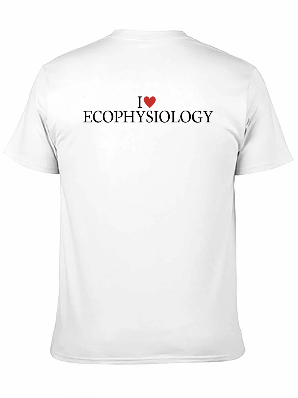 I Heart Ecophysiology Black T-Shirt
